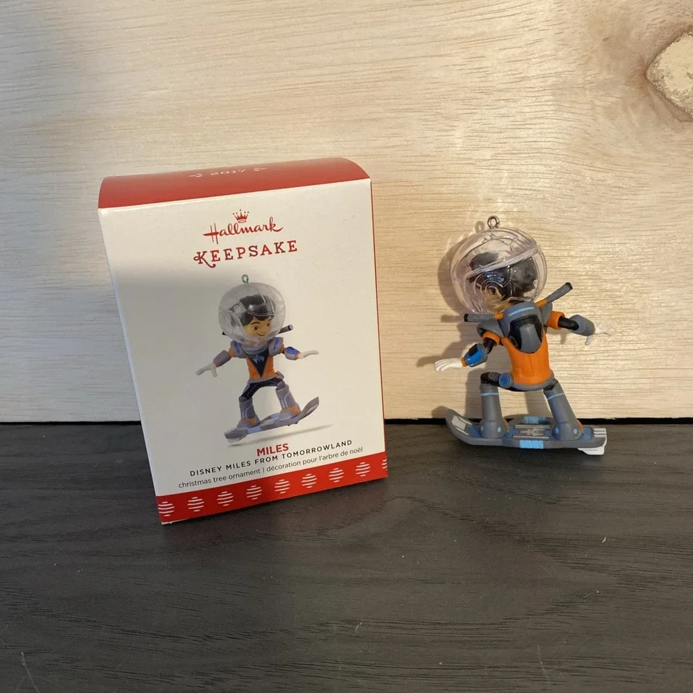 Hallmark Keepsake Ornament 2017 Miles Disney Miles from Tomorrowland Used
